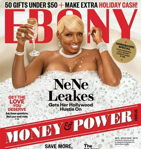  MRKT OPINION: BLACK WOMAN CARICATURE NENE LEAKES COVERS EBONY MAGAZINE (PHOTOS)