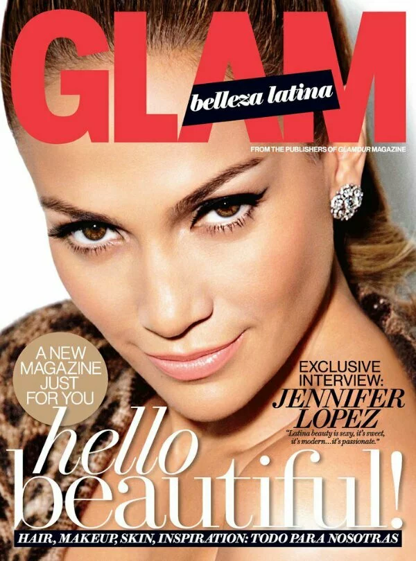 wpid jennifer lopez for glam belleza latina 1 GLAMOUR LAUNCHES TITLE AIMED AT LATINAS (PHOTOS)